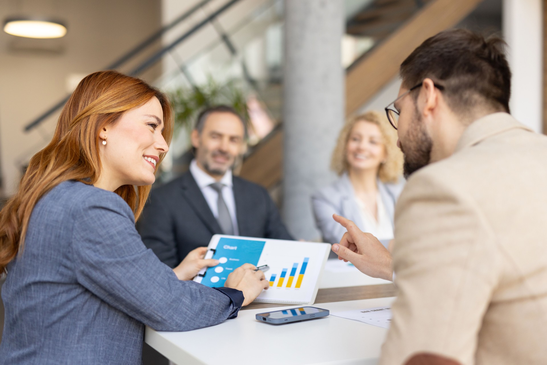 Dynamic teamwork as colleagues analyze vital data visuals